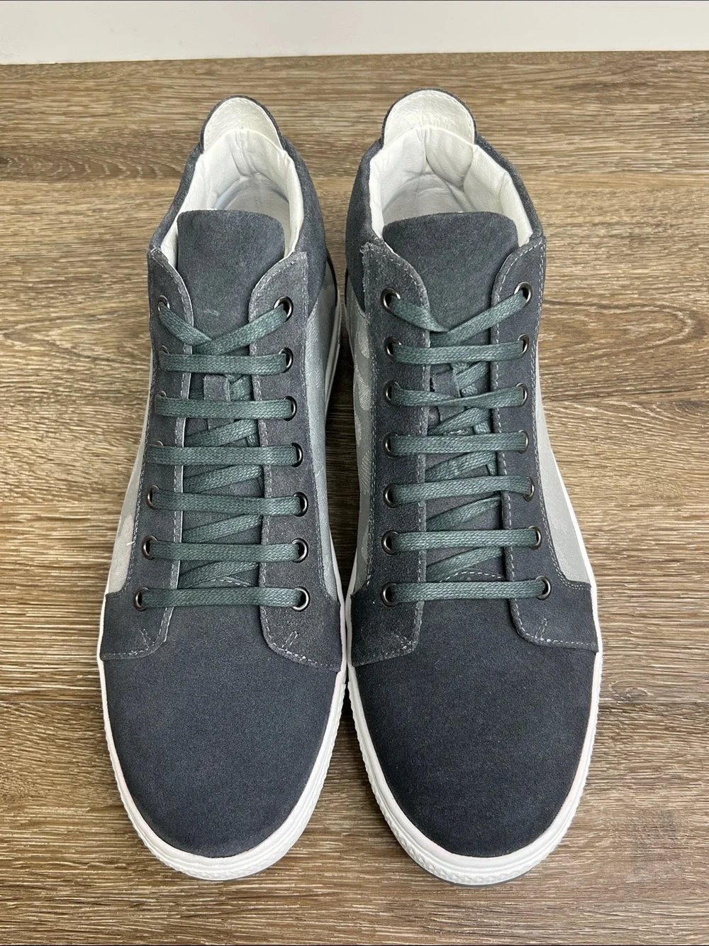 English Laundry Frankie Grey High-Top Sneakers Men’s Size 11